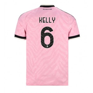 Juventus Lloyd Kelly #6 Jalkapallovaatteet Vieraspaita 2026-27 Lyhythihainen